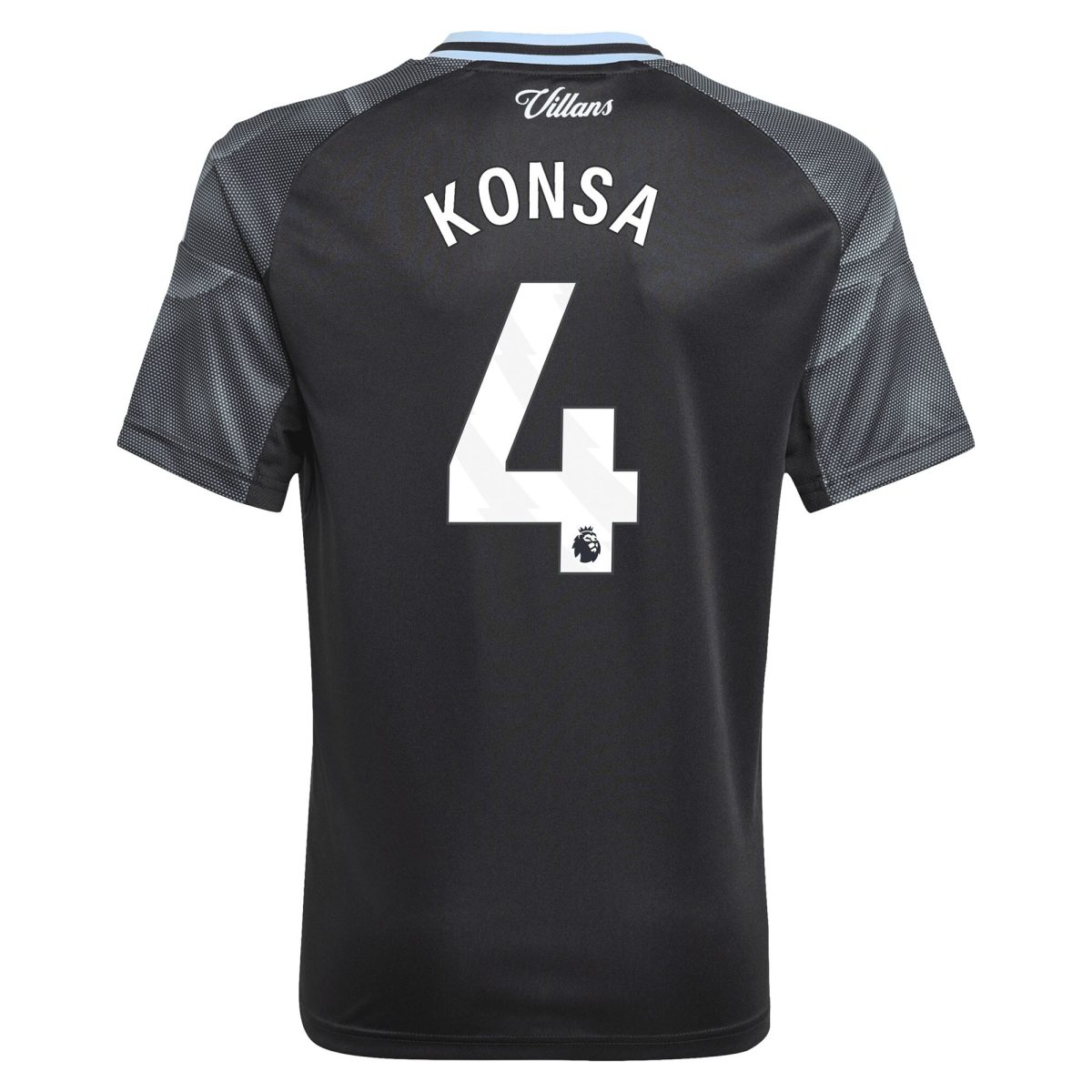 aston villa adidas away shirt 2025-26 – kids with konsa 4 printing Collection - Aston Villa Official Store