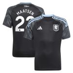 aston villa adidas away shirt 2025-26 – kids with maatsen 22 printing Collection - Aston Villa Official Store