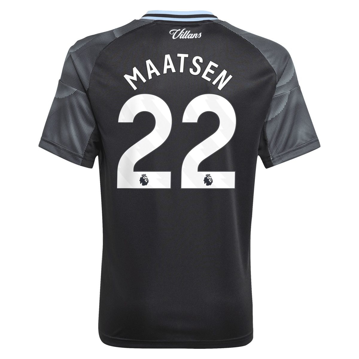 aston villa adidas away shirt 2025-26 – kids with maatsen 22 printing Collection - Aston Villa Official Store