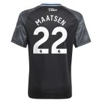 aston villa adidas away shirt 2025-26 – kids with maatsen 22 printing Collection - Aston Villa Official Store