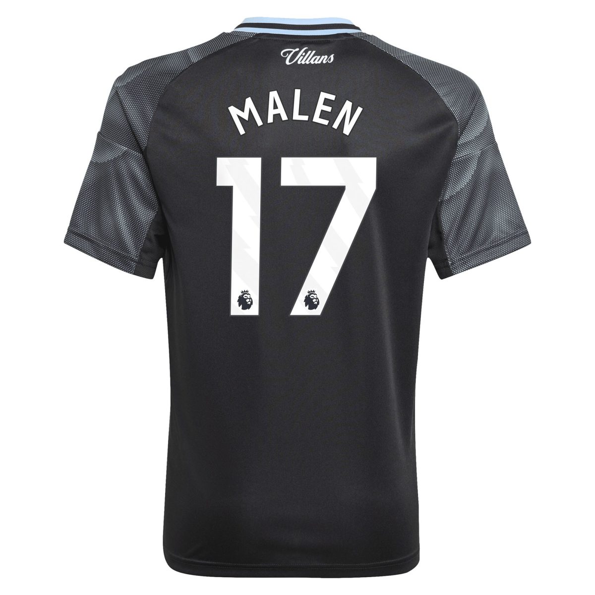 aston villa adidas away shirt 2025-26 – kids with malen 17 printing Collection - Aston Villa Official Store