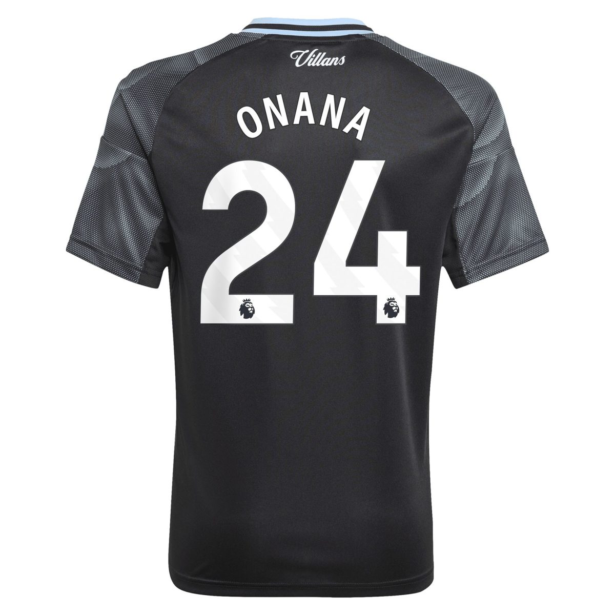 aston villa adidas away shirt 2025-26 – kids with onana 24 printing Collection - Aston Villa Official Store