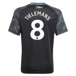 aston villa adidas away shirt 2025-26 – kids with tielemans 8 printing Collection - Aston Villa Official Store