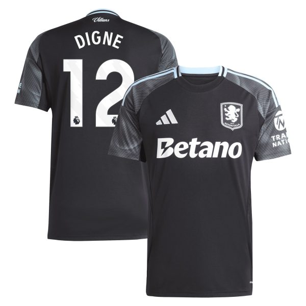 aston villa adidas away shirt 2025-26 with digne 12 printing Collection - Aston Villa Official Store