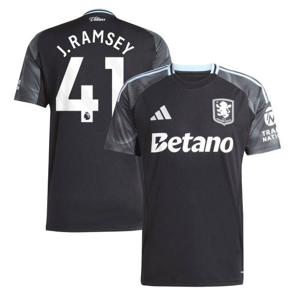 aston villa adidas away shirt 2025-26 with j. ramsey 41 printing Collection - Aston Villa Official Store