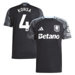 aston villa adidas away shirt 2025-26 with konsa 4 printing Collection - Aston Villa Official Store