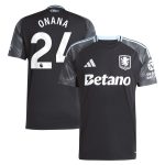 aston villa adidas away shirt 2025-26 with onana 24 printing Collection – Aston Villa Official Store Collection - Aston Villa Official Store