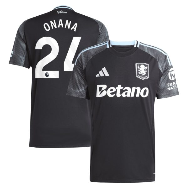 aston villa adidas away shirt 2025-26 with onana 24 printing Collection – Aston Villa Official Store Collection - Aston Villa Official Store