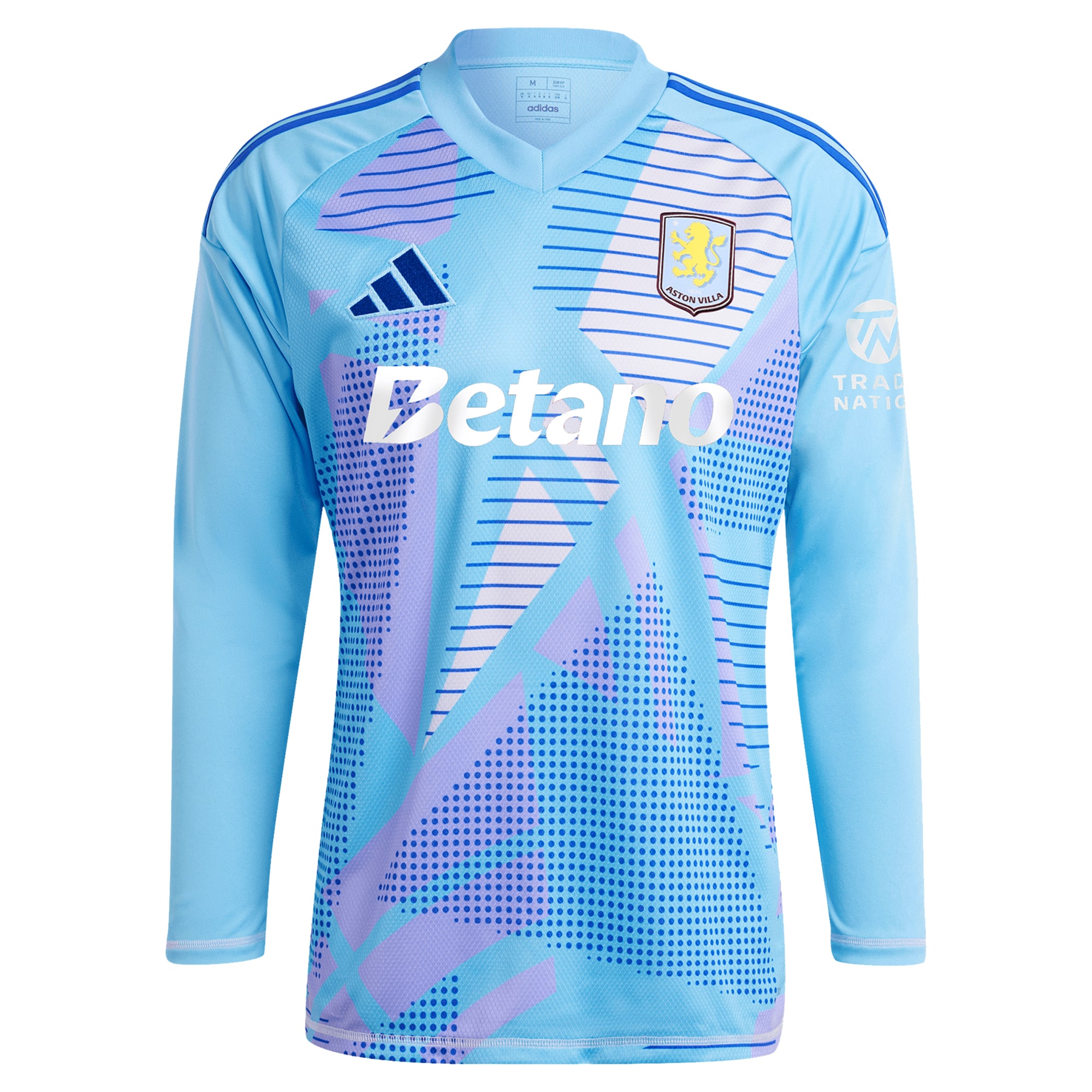 aston villa adidas goalkeeper shirt 2024-25 – long sleeve – 201964005 with custom printing Collection - Aston Villa Official Store
