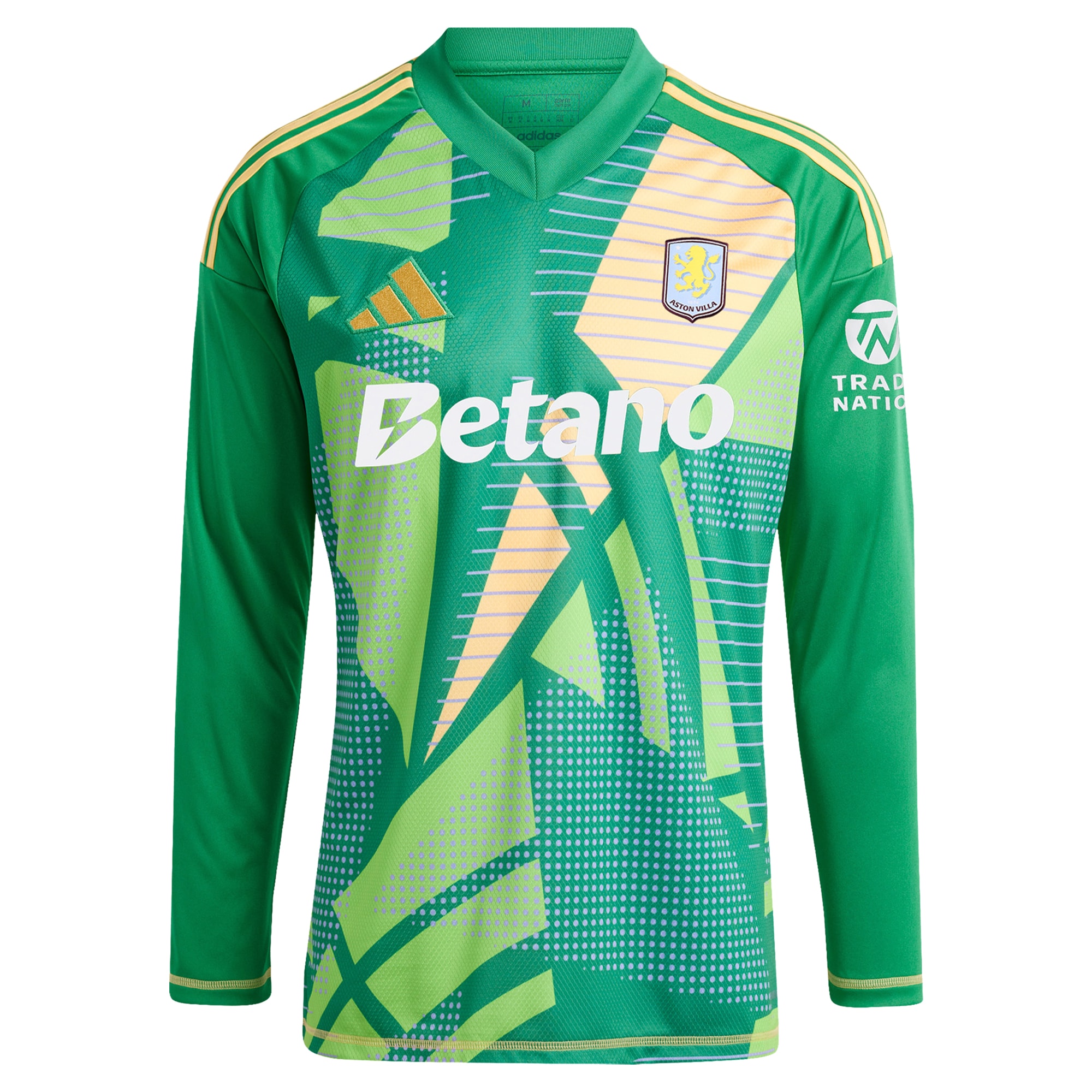 aston villa adidas goalkeeper shirt 2024-25 – long sleeve – 201964009 with custom printing Collection - Aston Villa Official Store