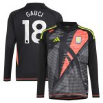 aston villa adidas goalkeeper shirt 2024-25 – long sleeve – kids with gauci 18 printing – 202029323 Collection - Aston Villa Official Store
