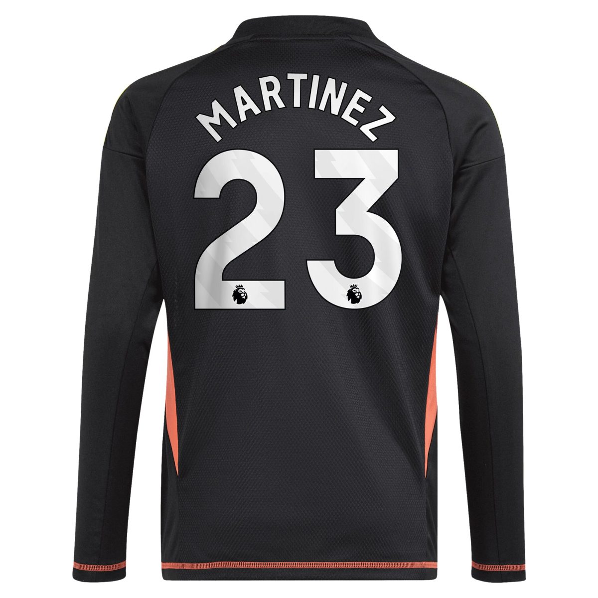 aston villa adidas goalkeeper shirt 2024-25 – long sleeve – kids with martinez 23 printing – 202029325 Collection - Aston Villa Official Store