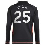 aston villa adidas goalkeeper shirt 2024-25 – long sleeve – kids with olsen 25 printing – 202029322 Collection - Aston Villa Official Store