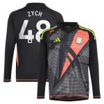 aston villa adidas goalkeeper shirt 2024-25 – long sleeve – kids with zych 48 printing – 202153091 Collection - Aston Villa Official Store