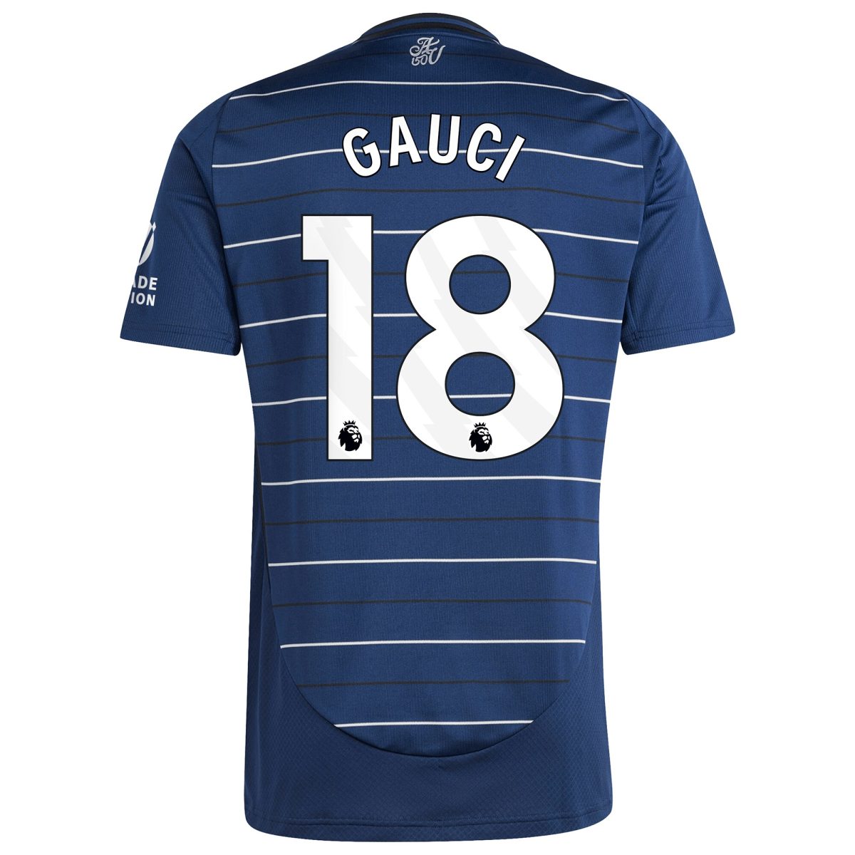 aston villa adidas goalkeeper shirt 2024-25 – long sleeve with gauci 18 printing – 202030972 Collection - Aston Villa Official Store