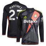 aston villa adidas goalkeeper shirt 2024-25 – long sleeve with martinez 23 printing – 202028938 Collection - Aston Villa Official Store