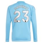 aston villa adidas goalkeeper shirt 2024-25 – long sleeve with martinez 23 printing – 202030980 Collection - Aston Villa Official Store