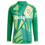 aston villa adidas goalkeeper shirt 2024-25 – long sleeve with olsen 25 printing Collection - Aston Villa Official Store