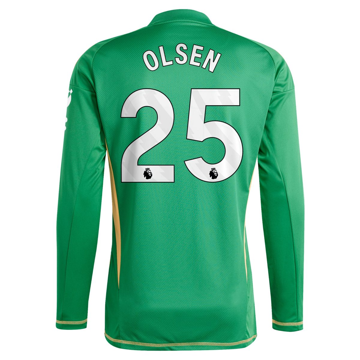 aston villa adidas goalkeeper shirt 2024-25 – long sleeve with olsen 25 printing Collection - Aston Villa Official Store