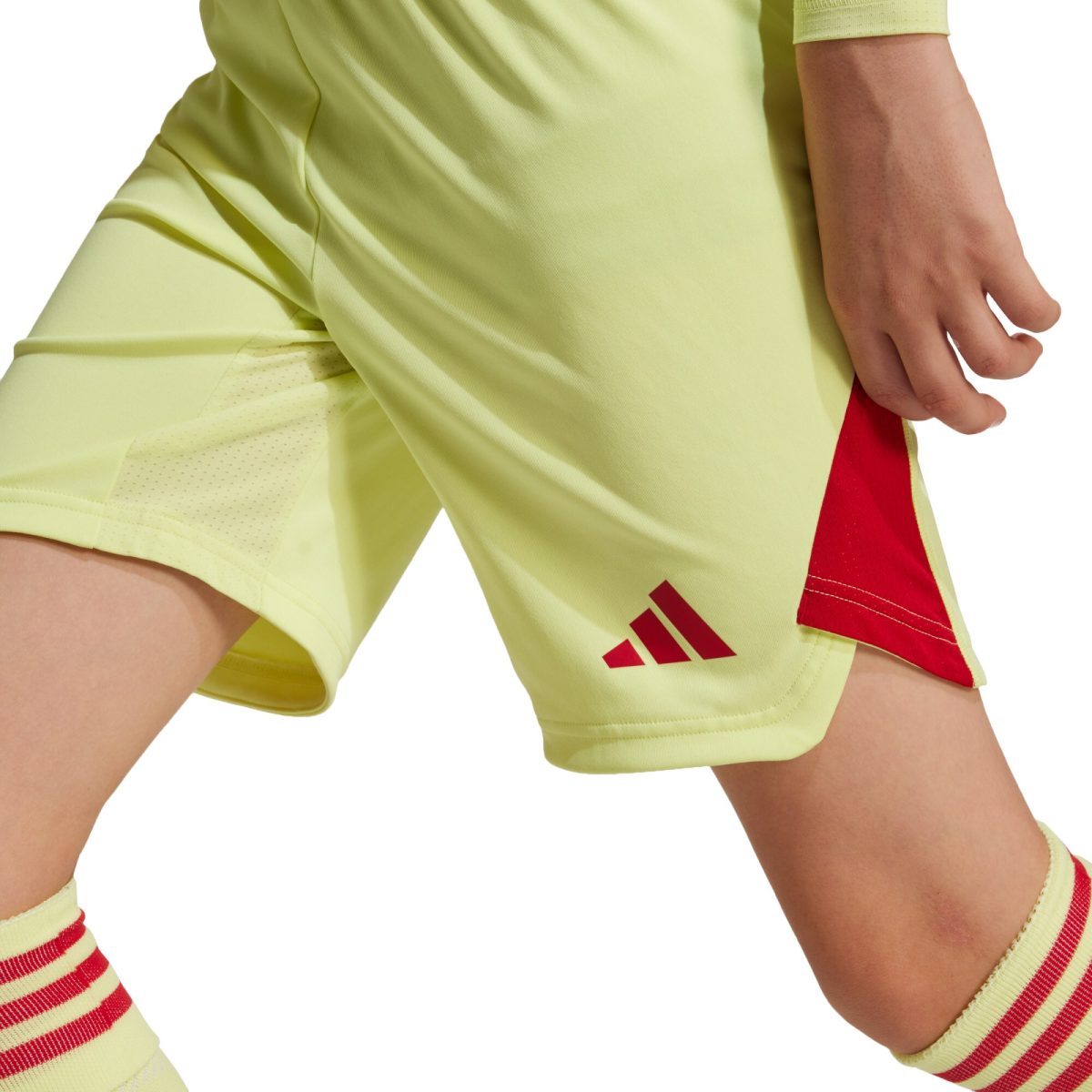 aston villa adidas goalkeeper shorts 2025-26 – kids with custom printing Collection - Aston Villa Official Store