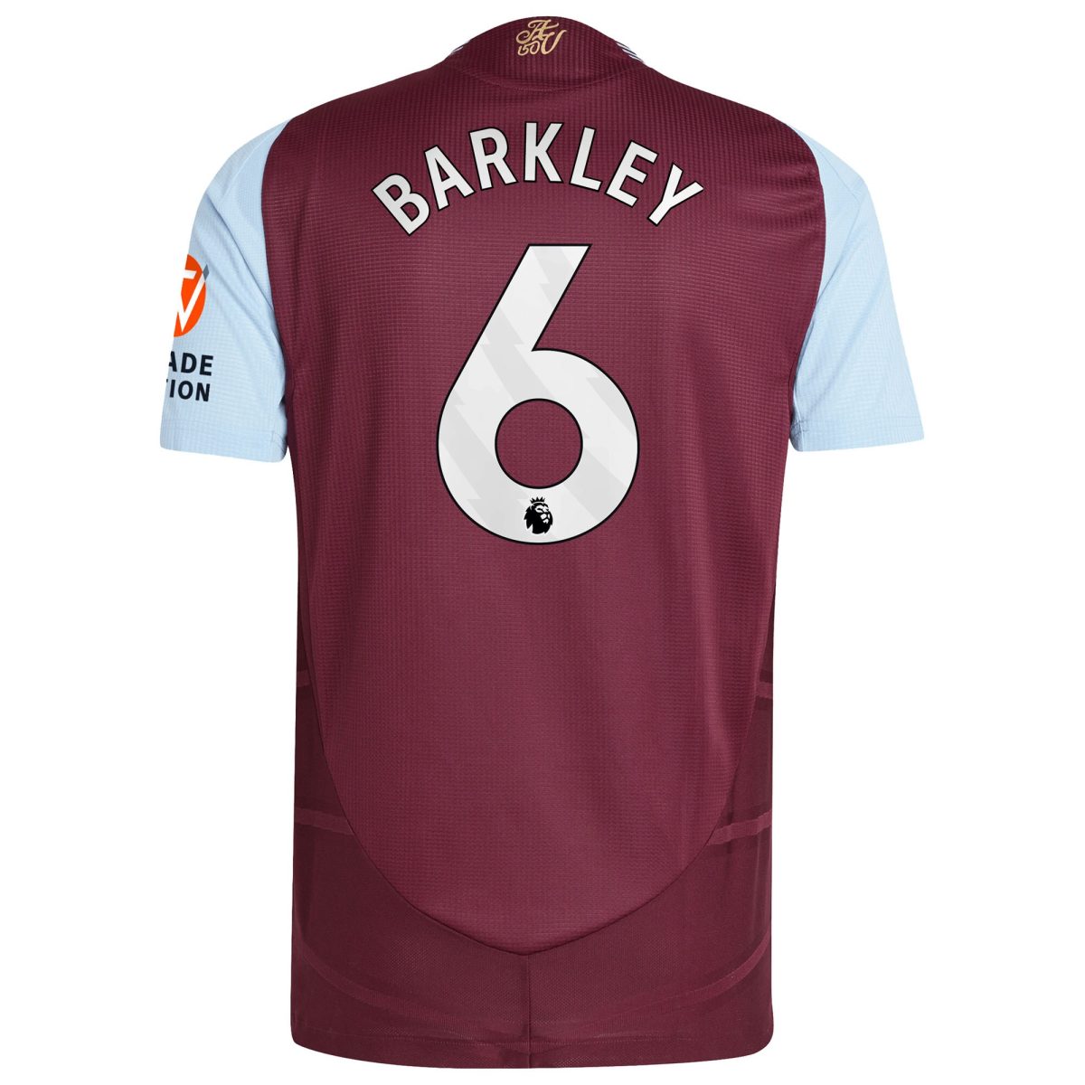 aston villa adidas home authentic shirt 2024-25 with barkley 6 printing Collection - Aston Villa Official Store