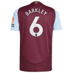 aston villa adidas home authentic shirt 2024-25 with barkley 6 printing Collection - Aston Villa Official Store