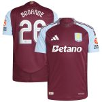 aston villa adidas home authentic shirt 2024-25 with bogarde 26 cup printing Collection - Aston Villa Official Store