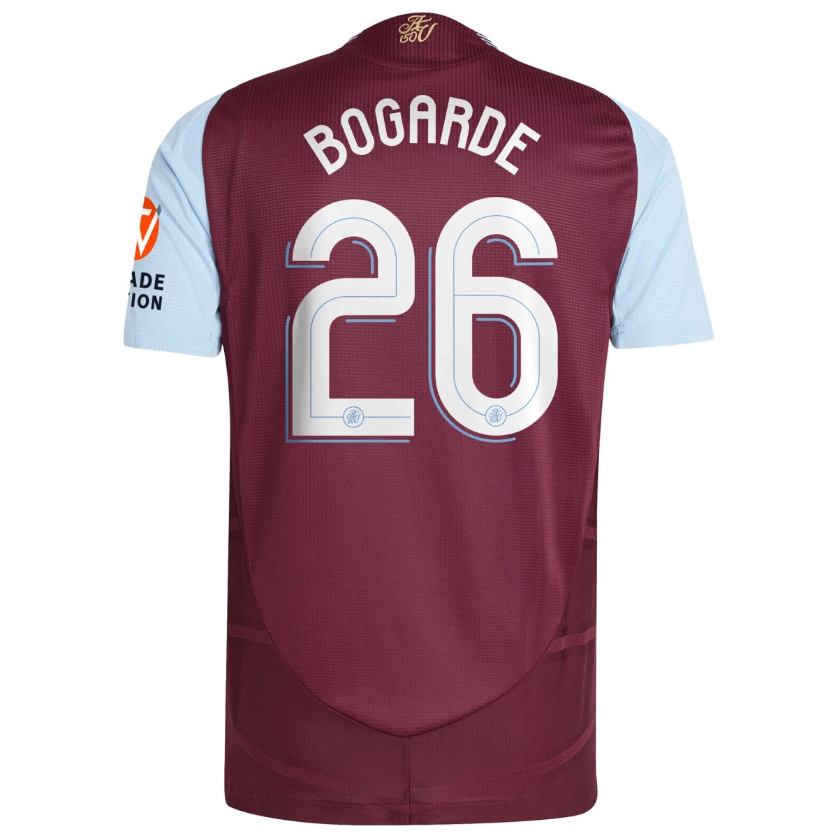 aston villa adidas home authentic shirt 2024-25 with bogarde 26 cup printing Collection - Aston Villa Official Store