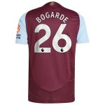 aston villa adidas home authentic shirt 2024-25 with bogarde 26 printing Collection - Aston Villa Official Store