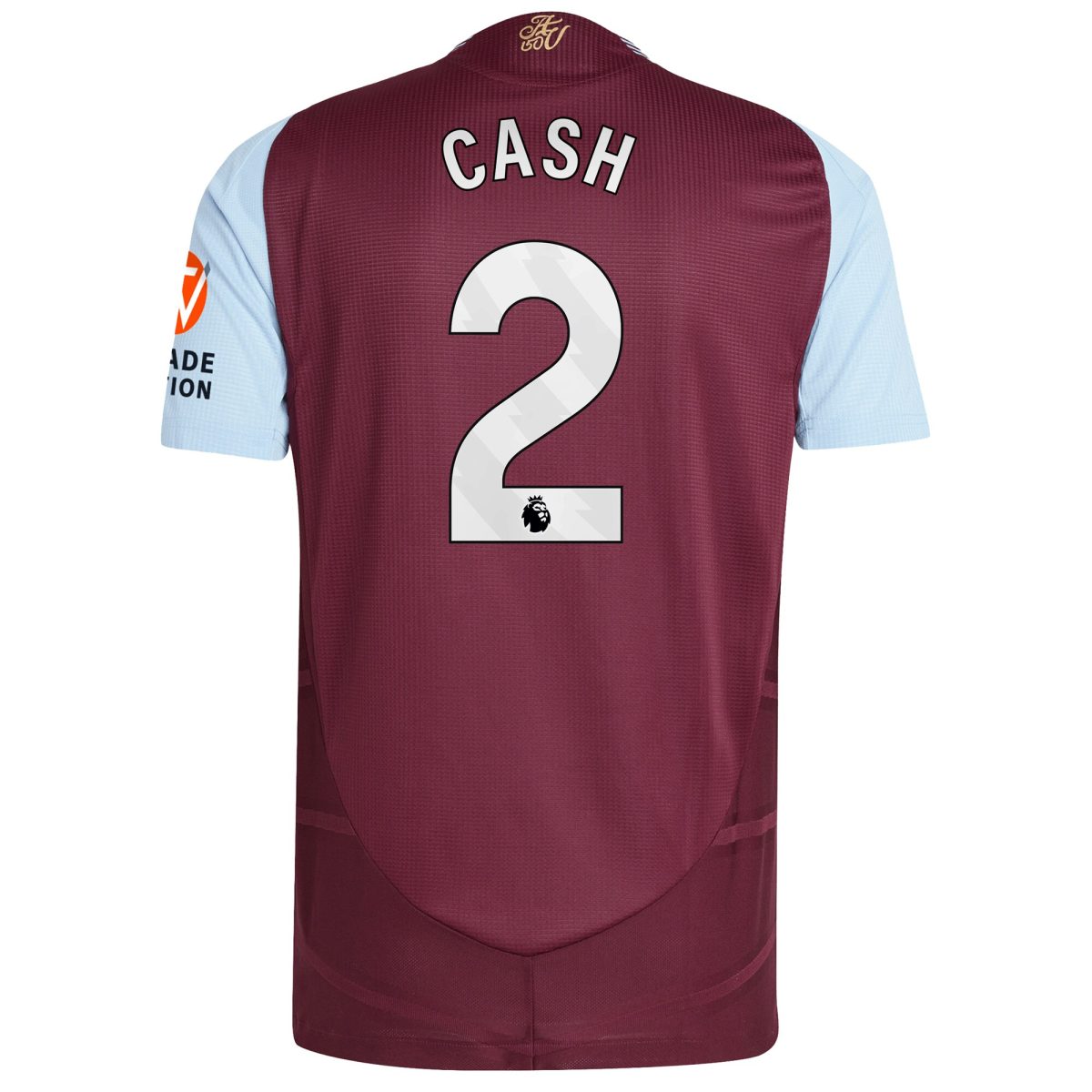 aston villa adidas home authentic shirt 2024-25 with cash 2 printing Collection - Aston Villa Official Store