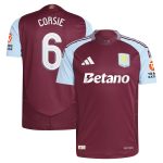 aston villa adidas home authentic shirt 2024-25 with corsie 6 cup printing Collection - Aston Villa Official Store