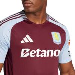 aston villa adidas home authentic shirt 2024-25 with custom printing Collection - Aston Villa Official Store