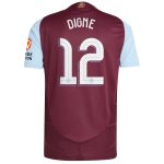 aston villa adidas home authentic shirt 2024-25 with digne 12 cup printing Collection - Aston Villa Official Store