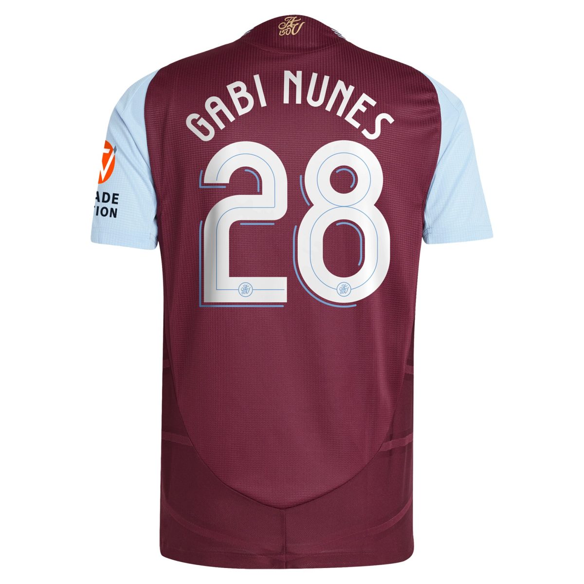 aston villa adidas home authentic shirt 2024-25 with gabi nunes 28 cup printing Collection - Aston Villa Official Store