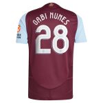 aston villa adidas home authentic shirt 2024-25 with gabi nunes 28 cup printing Collection - Aston Villa Official Store