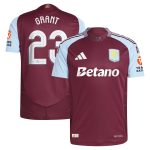 aston villa adidas home authentic shirt 2024-25 with grant 23 cup printing Collection - Aston Villa Official Store