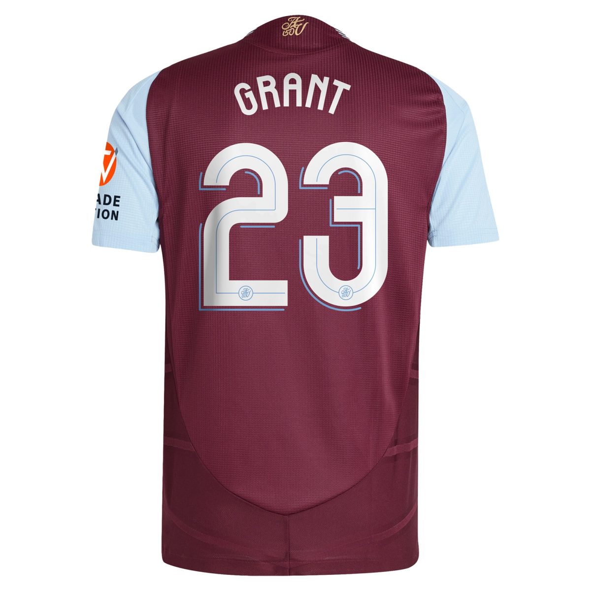 aston villa adidas home authentic shirt 2024-25 with grant 23 cup printing Collection - Aston Villa Official Store