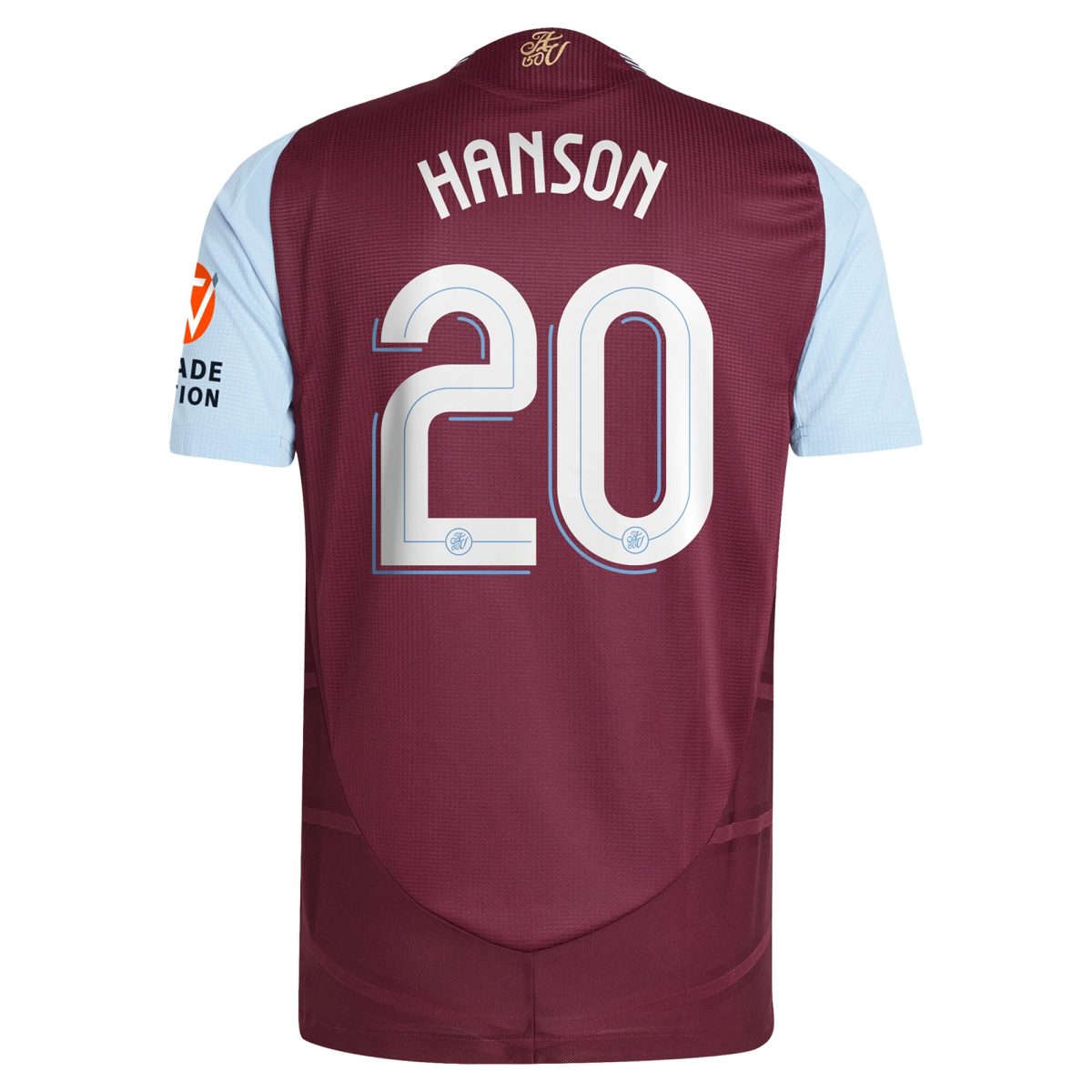 aston villa adidas home authentic shirt 2024-25 with hanson 20 cup printing Collection - Aston Villa Official Store