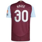 aston villa adidas home authentic shirt 2024-25 with hause 30 cup printing Collection - Aston Villa Official Store