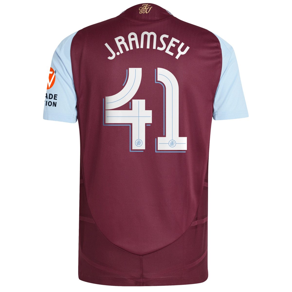 aston villa adidas home authentic shirt 2024-25 with j. ramsey 41 cup printing Collection - Aston Villa Official Store
