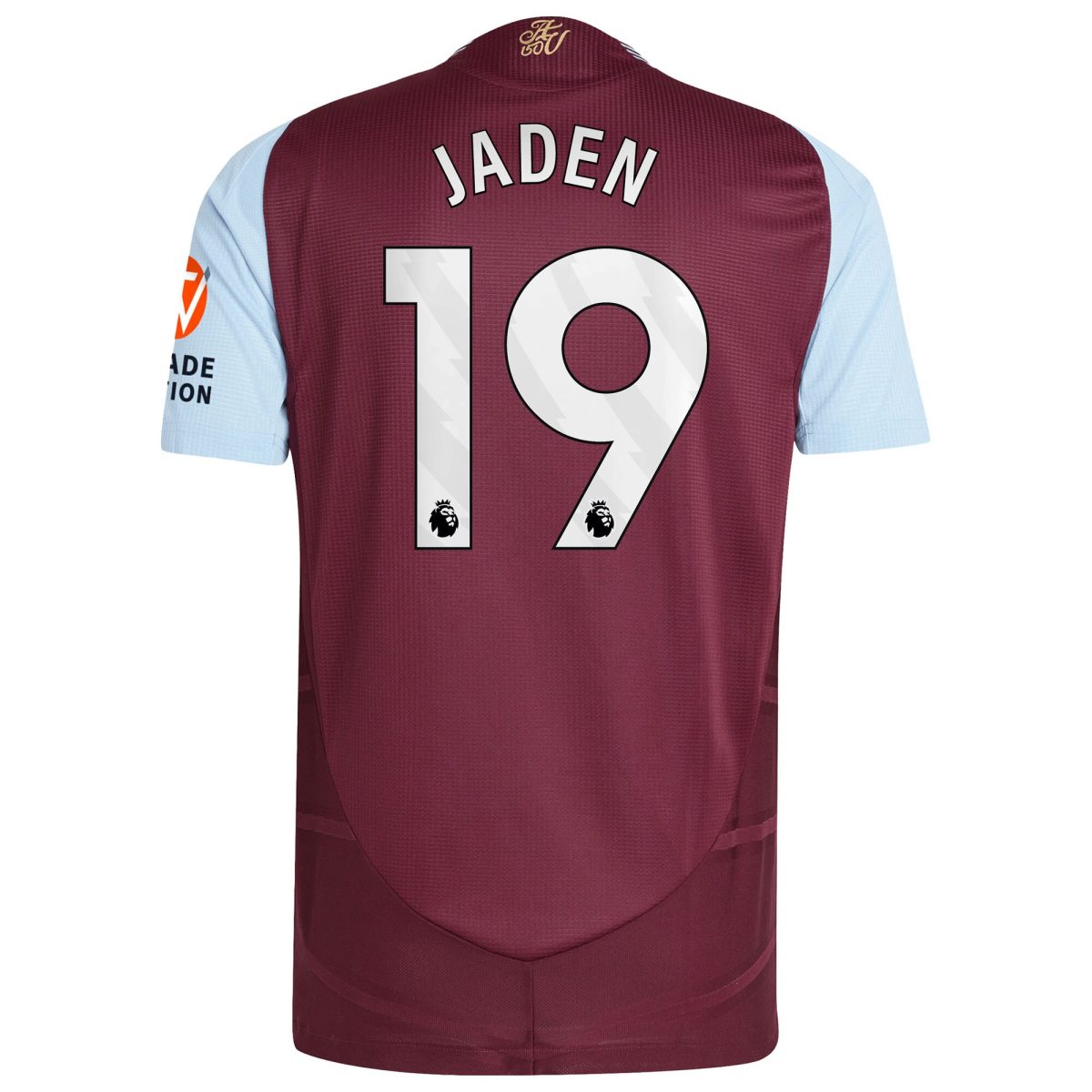 aston villa adidas home authentic shirt 2024-25 with jaden 19 printing Collection - Aston Villa Official Store