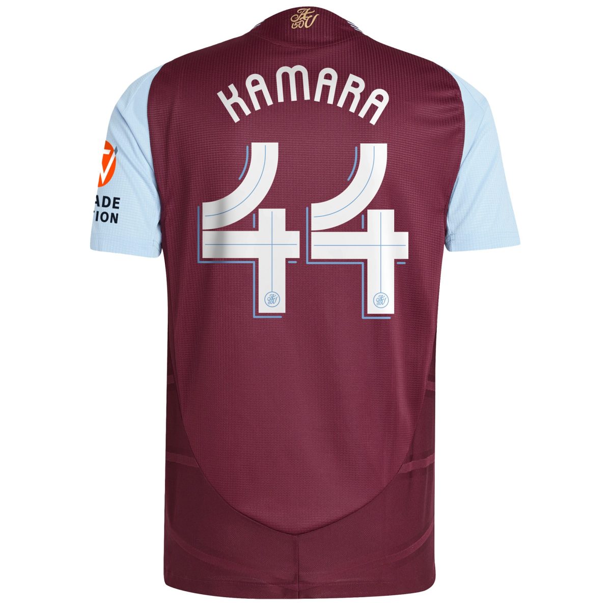 aston villa adidas home authentic shirt 2024-25 with kamara 44 cup printing Collection - Aston Villa Official Store