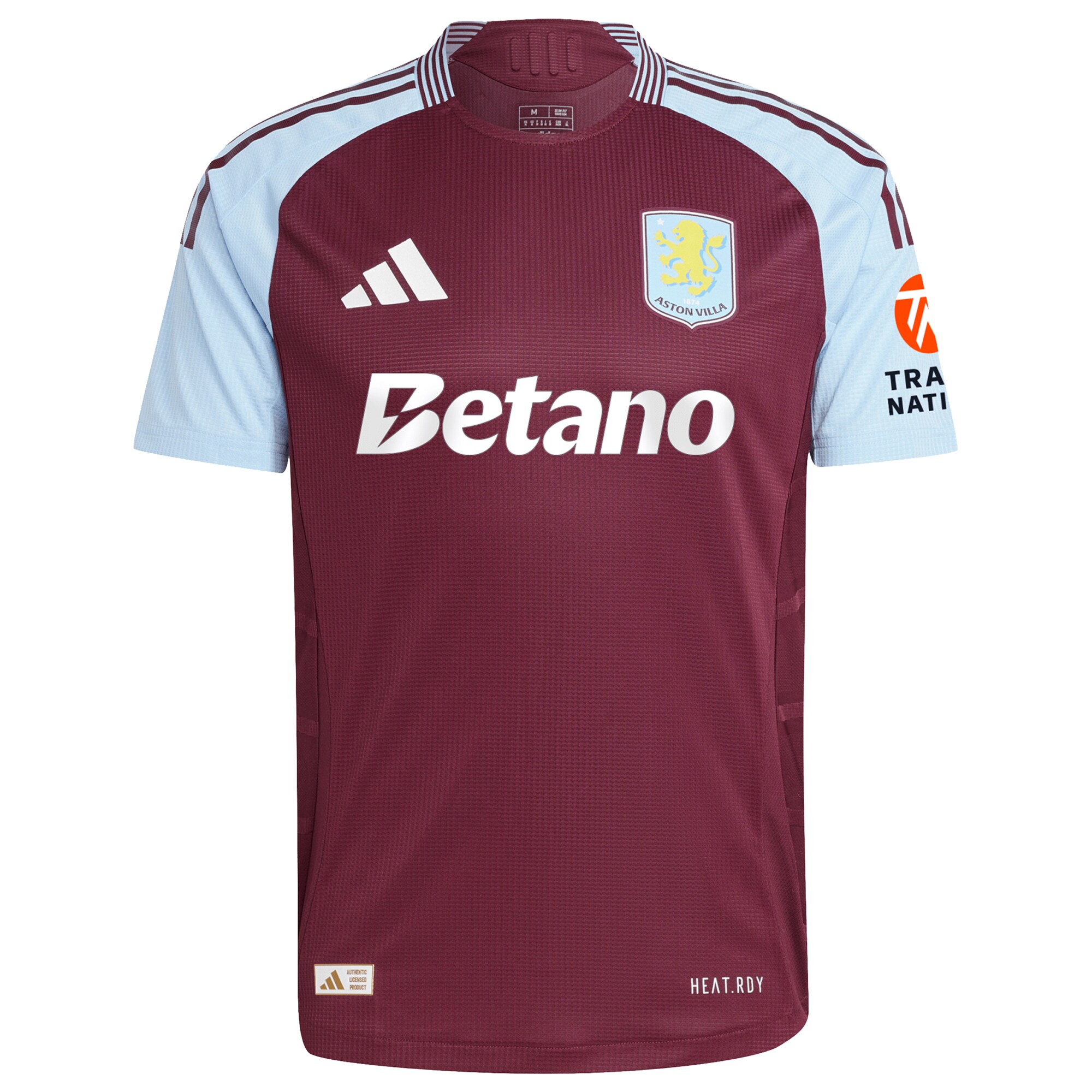 aston villa adidas home authentic shirt 2024-25 with konsa 4 printing Collection - Aston Villa Official Store
