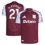 aston villa adidas home authentic shirt 2024-25 with m.asensio 21 printing Collection - Aston Villa Official Store