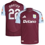 aston villa adidas home authentic shirt 2024-25 with maatsen 22 cup printing Collection - Aston Villa Official Store