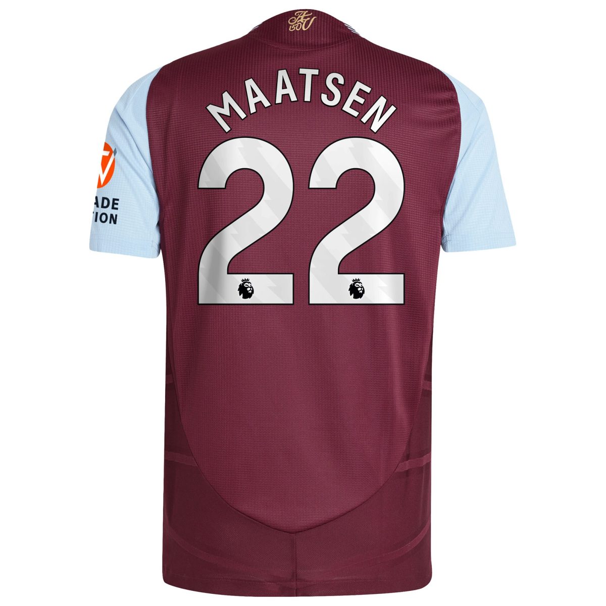 aston villa adidas home authentic shirt 2024-25 with maatsen 22 printing Collection - Aston Villa Official Store