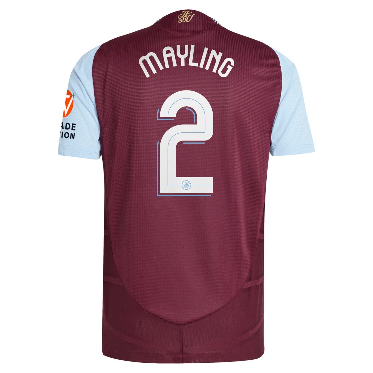 aston villa adidas home authentic shirt 2024-25 with mayling 2 cup printing Collection - Aston Villa Official Store
