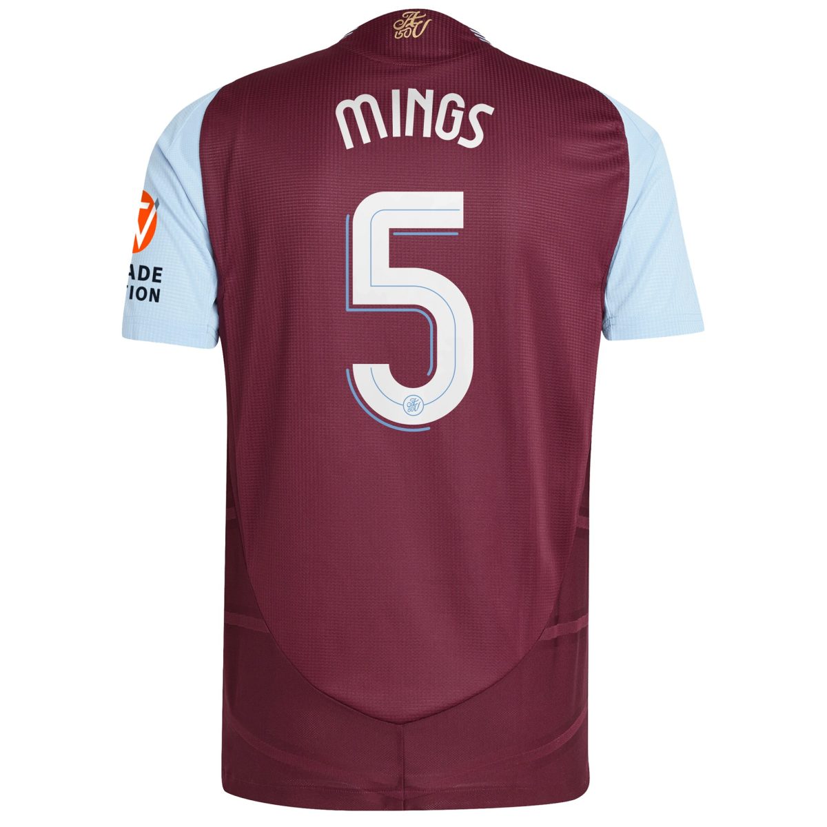 aston villa adidas home authentic shirt 2024-25 with mings 5 cup printing Collection - Aston Villa Official Store