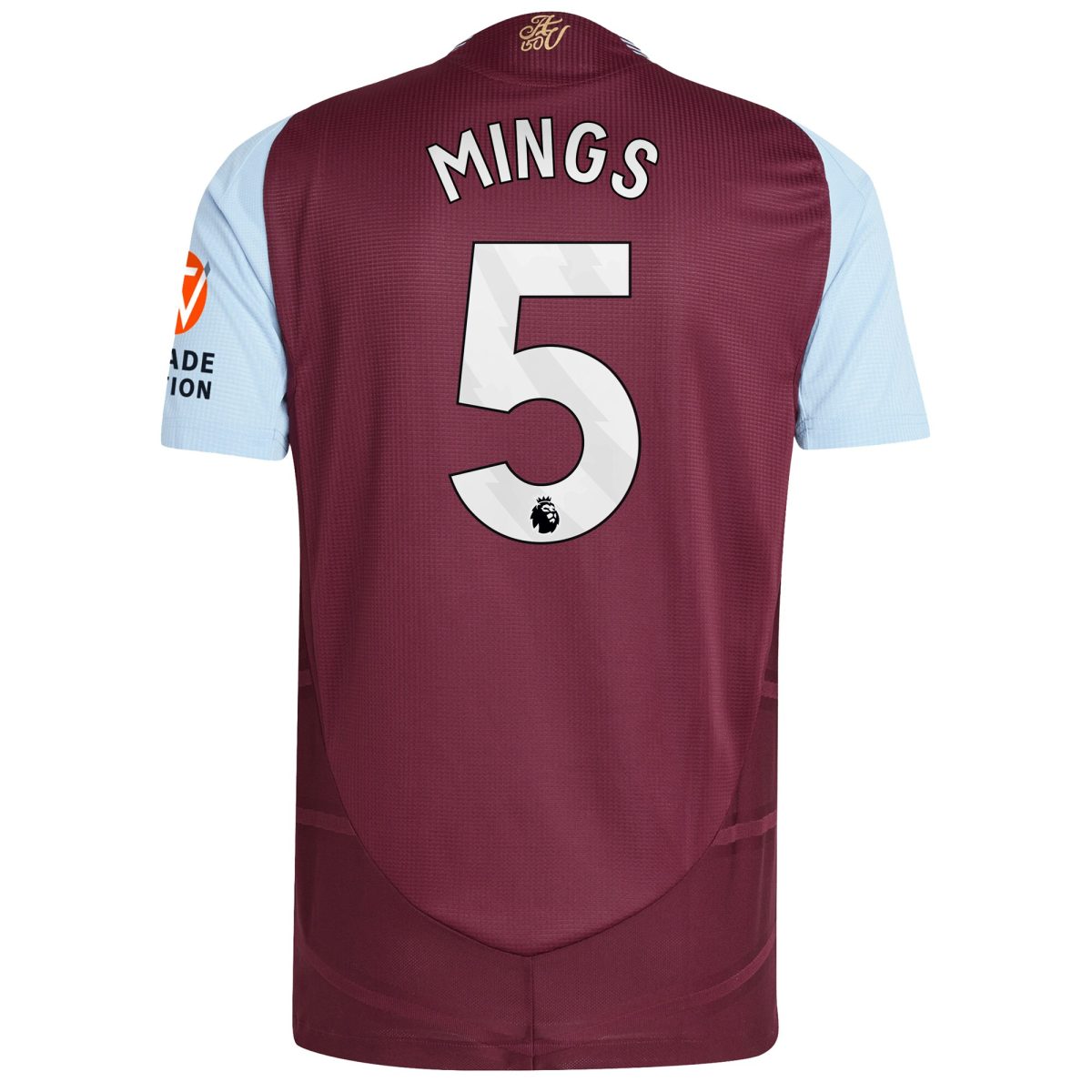 aston villa adidas home authentic shirt 2024-25 with mings 5 printing Collection - Aston Villa Official Store