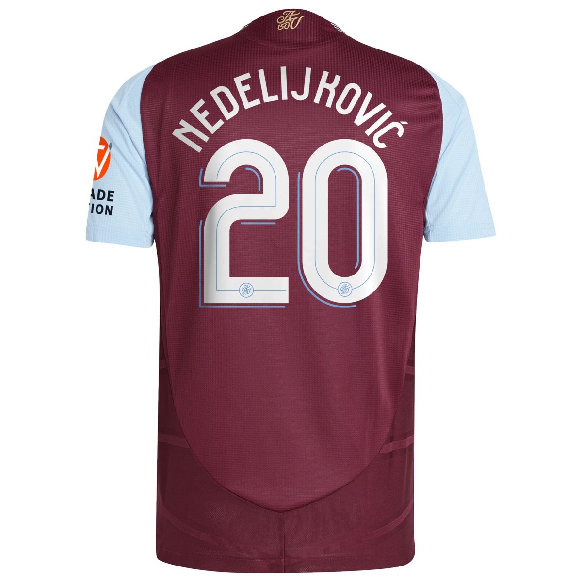 aston villa adidas home authentic shirt 2024-25 with nedeljković 20 cup printing Collection - Aston Villa Official Store